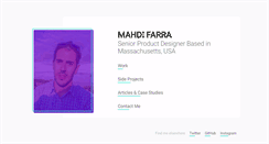 Desktop Screenshot of mahdif.com